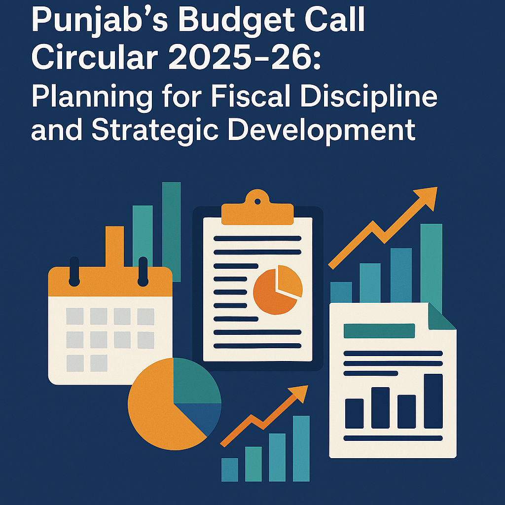 Punjab’s Budget Call Circular 2025–26: Planning for Fiscal Discipline and Strategic Development