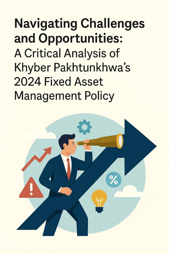 Navigating Challenges and Opportunities: A Critical Analysis of Khyber Pakhtunkhwa’s 2024 Fixed Asset Management Policy