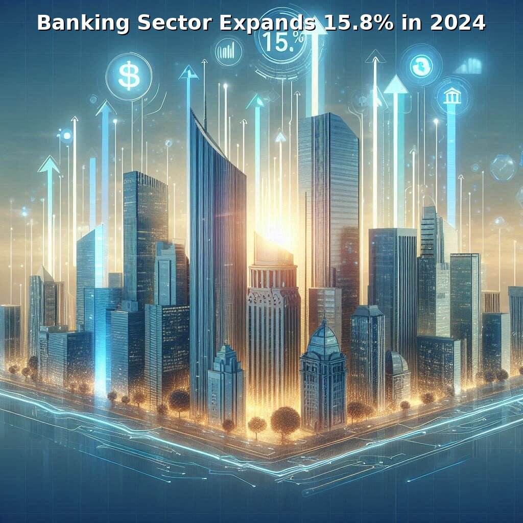 Banking sector expands 15.8% in 2024
