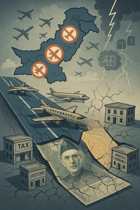 Grounded Revenues: How Airspace Restrictions Strain Pakistan’s Public Finances